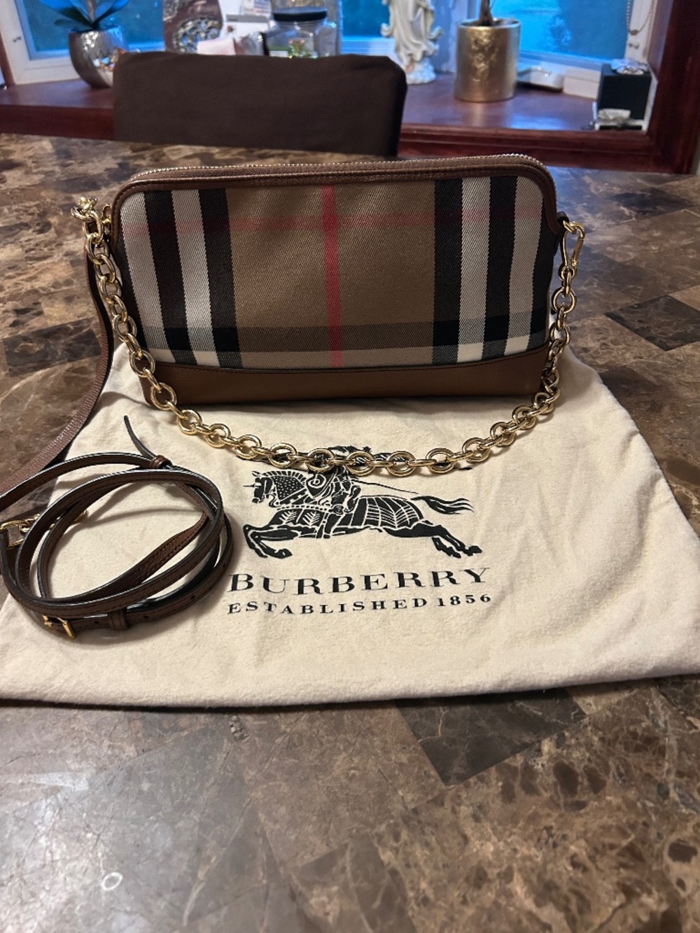 Burberry Abingdon Crossbody Bag